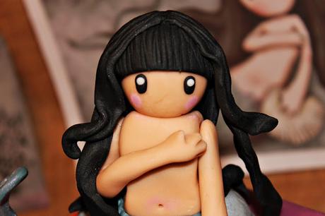 TARTA MUÑECA GORJUSS SIRENA {FONDANT}