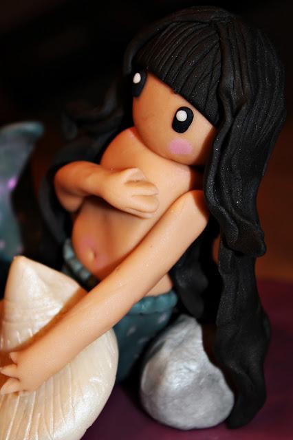 TARTA MUÑECA GORJUSS SIRENA {FONDANT}