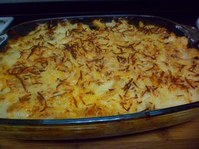 Macarrones gratinados al horno