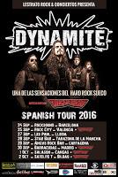 Dynamite, conciertos en España en 2016
