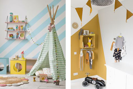 Ideas divertidas para pintar habitaciones infantiles