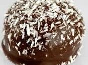 Receta, trufas coco chocolate