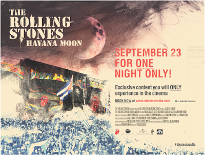 El concierto de los Rolling Stones en Cuba llegará a los cines en septiembre