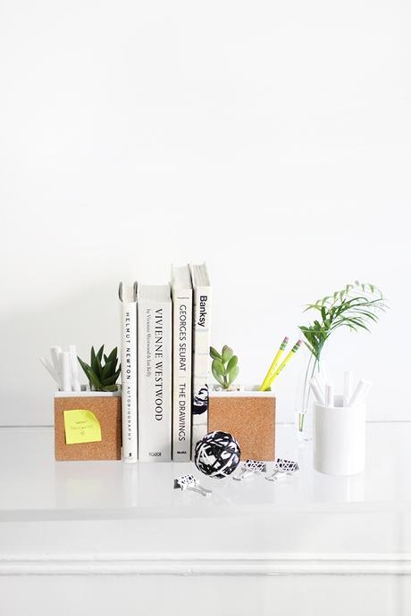 diy-decoracion-oficina-portalapices-sujetalibros diy-decoracion-oficina-portalapices-sujetalibros