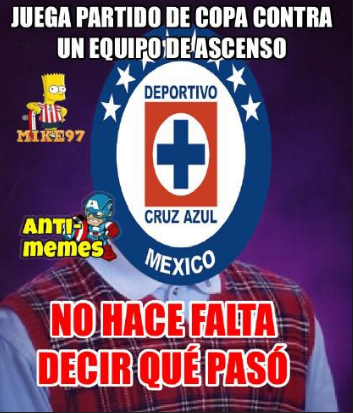 Cruz Azul y los memes por dejarse empatar en el último minuto ante Leones Negros