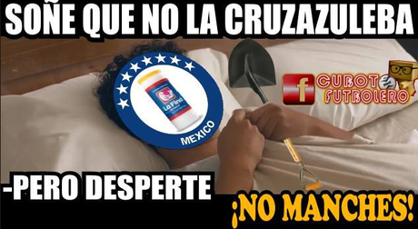 Cruz Azul y los memes por dejarse empatar en el último minuto ante Leones Negros