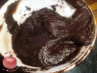 Mousse de chocolate sin huevo. Mousse de chocolate sin huevo.