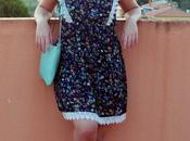 Vestido flores crochet