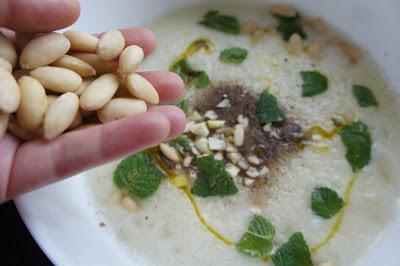 ☺ ☺ ☺ MIS RECETAS: SOPA DE MELÓN Y ALMENDRAS FRIA