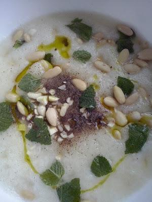 ☺ ☺ ☺ MIS RECETAS: SOPA DE MELÓN Y ALMENDRAS FRIA