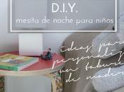DIY: mesita noche personalizada para niños