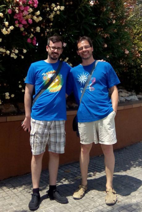 Toni Cifuentes y Benjamín Recacha