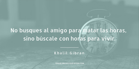 Cita del escritor Khalil Gibran sobre la amistad