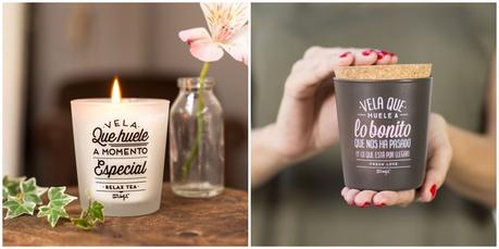 DECOELEMENTO | Velitas con mensaje de Mr. Wonderful.