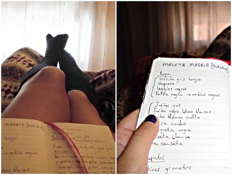 Nos vamos a Madrid  ✈  ¿Qué llevo en mi maleta?