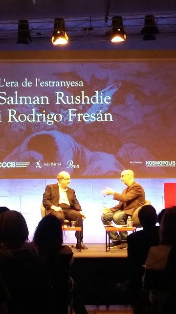 Salman Rushdie y su nueva novela.