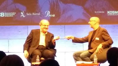 Salman Rushdie y su nueva novela.
