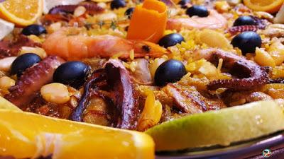 Paella de pulpo