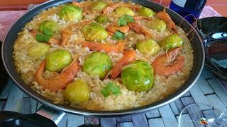 Paella de pulpo