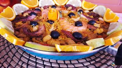 Paella de pulpo