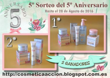 ¡5º SORTEO del 5º Aniversario del Blog – Nos cuidamos con DIADERMINE – 2 Ganadores!