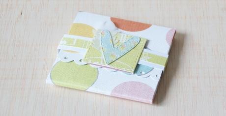 Mini álbum con una sola página, versión mini mini Mini álbum con una sola página, versión mini mini