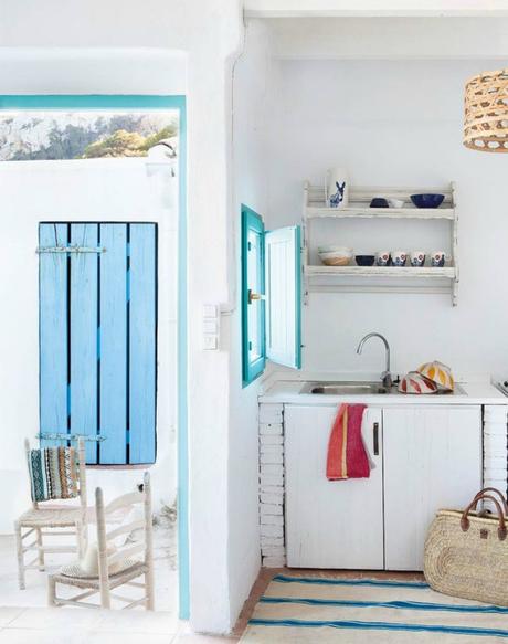 Una casa en el Mediterráneo construída por pescadores