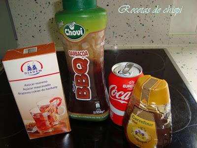 COSTILLAS CON SALSA BARBACOA