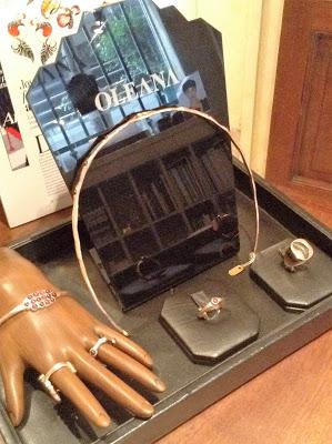 Espiando el showroom de Oleana Joyas