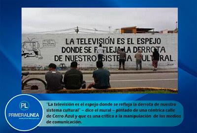 CERRO AZUL RECHAZA LA TELEVSIÓN BASURA…