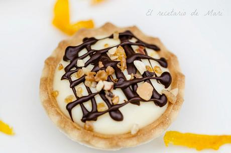 Tartaleta de crema de naranja 3