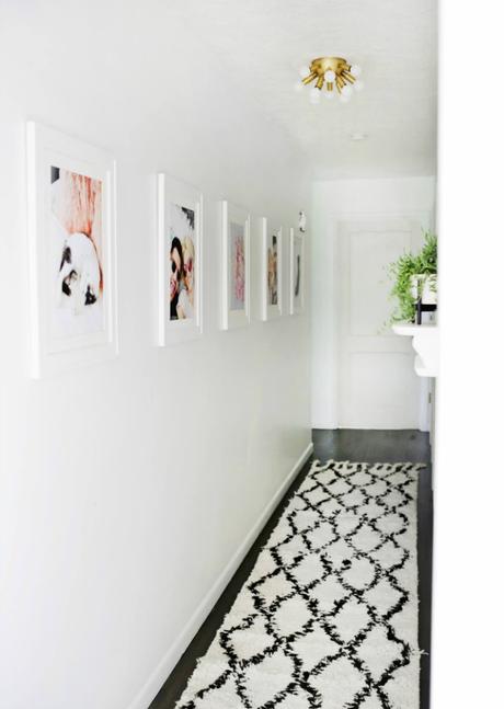 Redecorar un pasillo estrecho en 5 pasos