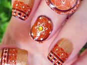 Manicura placa ND012 "Irregular Patterns" Nicole Diary