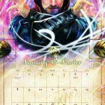 Calendario de Doctor Strange