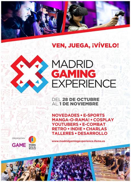 Ya disponibles las entradas para la Madrid Gaming Experience