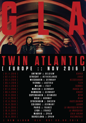 Twin Atlantic en noviembre en Madrid y Barcelona