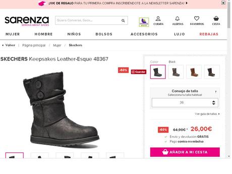 Comprar en Sarenza