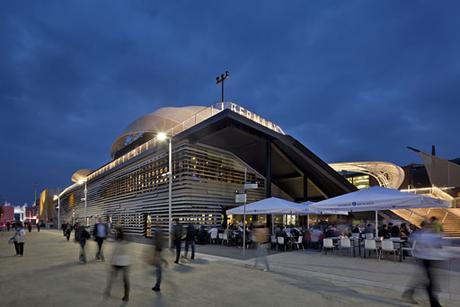 PABELLÓN ALEMÁN EN LA EXPO DE MILAN 2015, DE SCHMIDHUBER