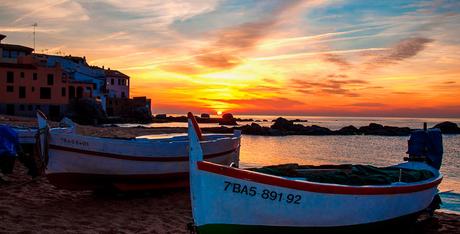 CALELLA DE PALAFRUGELL, A LA BARCELONA D' ABANS, D' AVUI I DE SEMPRE...1-08-2016...!!!
