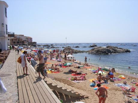 CALELLA DE PALAFRUGELL, A LA BARCELONA D' ABANS, D' AVUI I DE SEMPRE...1-08-2016...!!!