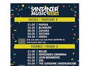 Santander Music Festival, cartel completo