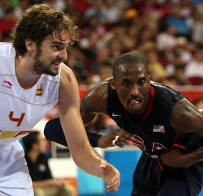 Curiosidades e historias de la FIBA - El record de la selección española con el Team USA