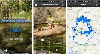 Las 65 zonas de baño naturales de Extremadura, a tu disposición desde el móvil