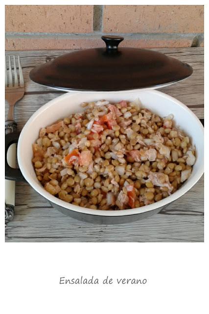 ENSALADA DE LENTEJAS