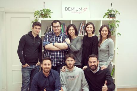 Fotografía del Equipo de Demium Startups. Nace Demium Startups Madrid