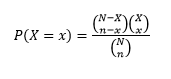 Distribución de Probabilidad Hipergeométrica
