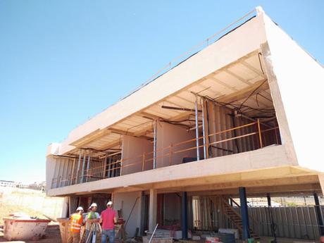 IMÁGENES DE OBRA DE LA VIVIENDA UNIFAMILIAR DISEÑADA POR A-CERO EN CASTILLA Y LEÓN A-cero Projects (1)