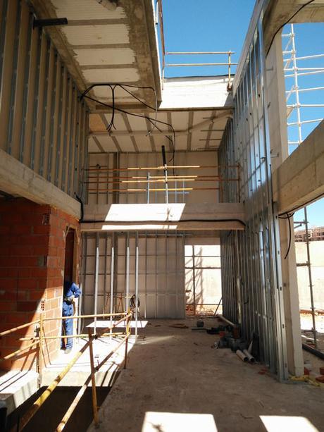 IMÁGENES DE OBRA DE LA VIVIENDA UNIFAMILIAR DISEÑADA POR A-CERO EN CASTILLA Y LEÓN A-cero Projects (6)