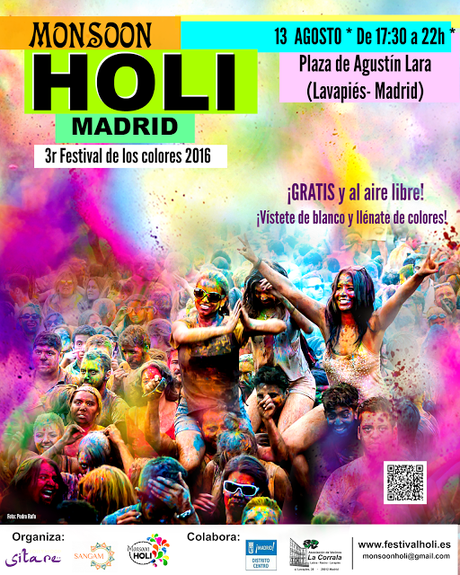 ¡Vuelve Monsoon Holi Madrid!