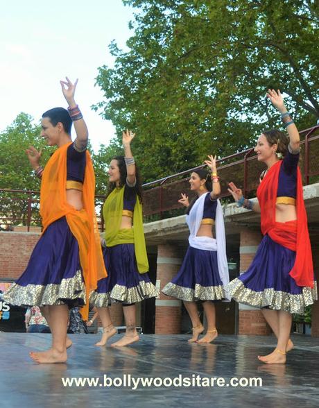 Imágenes del espectáculo Bollywood en Barcelona 